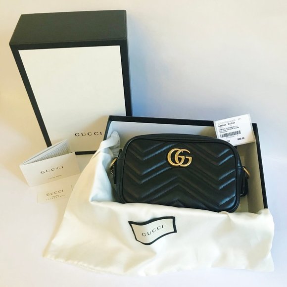 Gucci GG Marmont Mini Camera Bag Crossbody - Picture 8 of 11